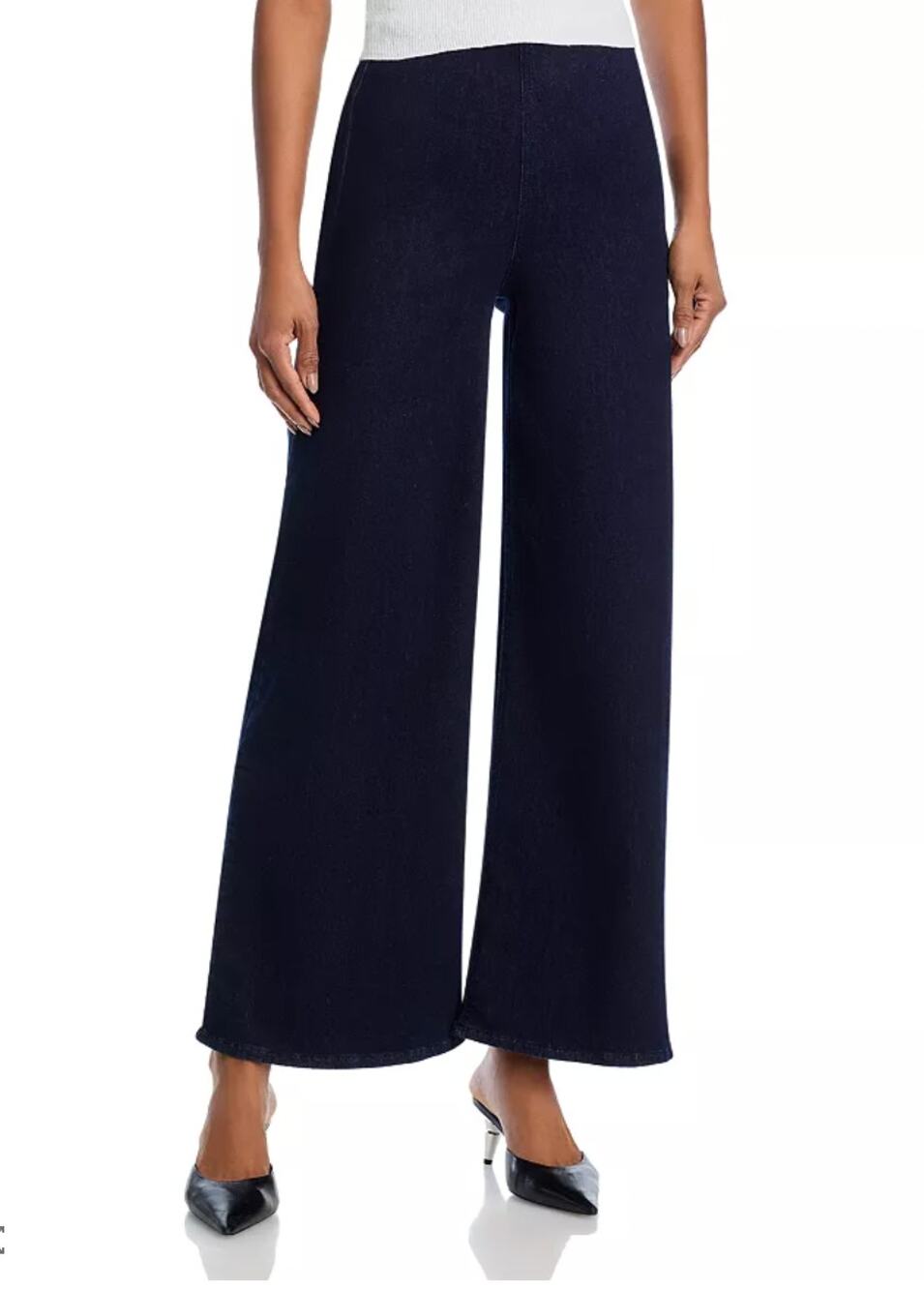 RAG & BONE NWT Sofie High Rise Pull On Wide Leg Ankle Jean // XS